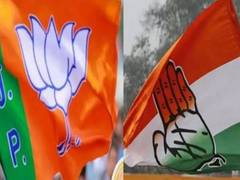 
      
      Congress wins three Seats, BJP one in Rajya Sabha polls in K'taka
      
      