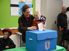 
      
      Israelis go to polls in local elections delayed by war
      
      