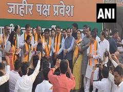 
      
      Maharashtra: Basavaraj Patil quits Congress, joins BJP
      
      