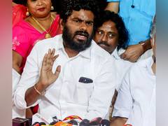 
      
      Annamalai flays DMK's newspaper Ad on ISRO’s second launch pad
      
      