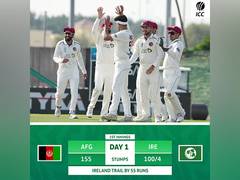
      
      IRE vs AFG, Test: Adair leads Irish dominance over Afghanistan 
      
      
