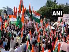 
      
      Himachal: Congress workers stage protest against six rebel MLAs
      
      