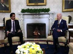 
      
      Biden, Qatari leader urge ceasefire after Gaza tragedy
      
      