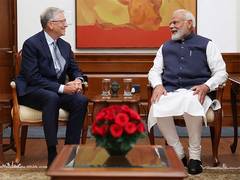 
      
      PM Modi discusses AI for public good with Bill Gates
      
      