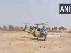 
      
      IAF Chetak Helicopter makes emergency landing in Didwana
      
      