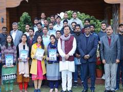 
      
      Uttarakhand: CM Dhami offered appointment letters to officers
      
      