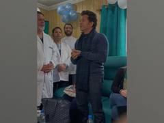
      
      Sachin met kids undergoing surgeries supported by his foundation
      
      