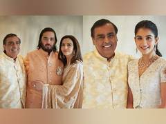 
      
      Mukesh, Nita Ambani pose with Anant, Radhika in new family pics
      
      