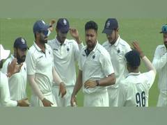 
      
       MP gain upper hand against Vidarbha in Ranji Trophy semi-final
      
      