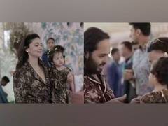 
      
      Alia twins with Raha in jungle themed outfit
      
      