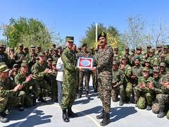 
      
      India-Japan armies perform mock drills in joint exercise
      
      