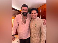 
      
      “You are a legend”: Sanjay Dutt poses with Sachin Tendulkar
      
      