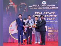 
      
      Nagamalla Venkatesh Gupta Honored as Real Estate Entrepreneur
      
      