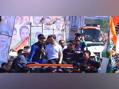 
      
      Rahul Gandhi's Bharat Jodo Nyay Yatra resumes from Sarangpur 
      
      