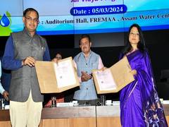
      
      Assam Higher Education Dept, Jal Jeevan Mission sign MoU 
      
      