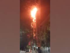 
      
      Telangana: Fire breaks out in building of private company
      
      