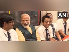 
      
      PM travels with school students in India's first underwater metro
      
      