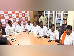 
      
      Tamil Nadu BJP President held a meeting at the party headquarters
      
      