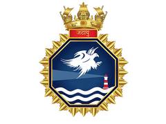 
      
      President Murmu approves crest of INS Jatayu
      
      