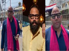 
      
      Sandeep Reddy Vanga stuns fans with bald look at Tirupati temple 
      
      