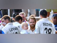 
      
      Kane Williamson, Tim Southee mark their 100th Test appearance 
      
      