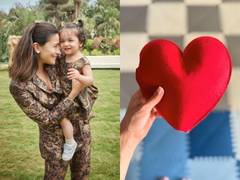 
      
      Alia Bhatt's posts picture of red heart by her “little woman”
      
      