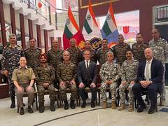 
      
      US envoy Garcetti discusses defence strategy with Indian military
      
      