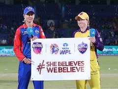 
      
      Delhi Capitals, UP Warriorz take #SHEBELIEVESWEBELIEVE pledge 
      
      