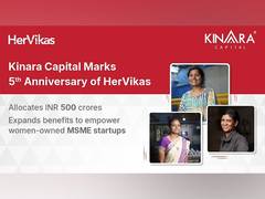 
      
      Kinara Capital Marks 5th Anniversary of HerVikas 
      
      