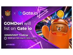 
      
      GOMDori Token Set to Make Waves with Listing on Gate
      
      