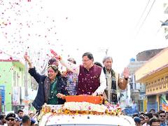 
      
      Uttarakhand CM Dhami distributes 43 beneficiary cheques 
      
      