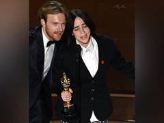 
      
      Billie Eilish wins best original song Oscar for Barbie’s track
      
      