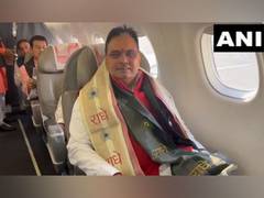 
      
      Rajasthan CM, ministers leave for Ayodhya Ram Mandir visit
      
      