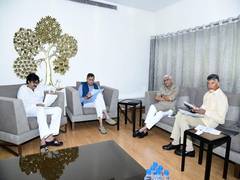 
      
      Andhra: TDP, BJP, Janasena forge 'seat-sharing formula'
      
      