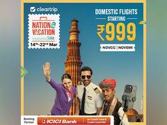 
      
      Cleartrip Returns with the Biggest Summer Travel Extravaganza
      
      