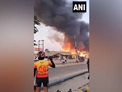 
      
      Massive fire engulfs dhabas, shops in Greater Noida
      
      