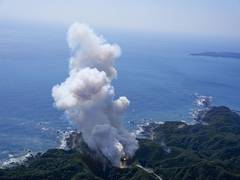 
      
      Japan's first private-sector rocket explodes seconds after launch
      
      