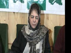 
      
      “People should use their votes sensibly”: Mehbooba Mufti
      
      
