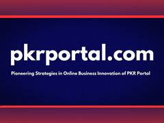 
      
      Pioneering Strategies in Online Business Innovation of PKR Portal
      
      
