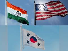 
      
      India, US, South Korea commit to co-ordinate measures
      
      