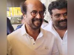 
      
      Rajinikanth spotted at Chennai airport, greets fans
      
      