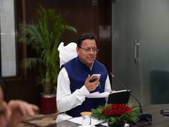 
      
      CM Dhami gives financial approval for development projects
      
      