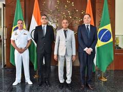 
      
      India-Brazil hold first-ever 2+2 political and military dialogue 
      
      
