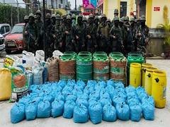 
      
      Assam Rifles seize 620 kgs of marijuana worth Rs 2.80 crores
      
      