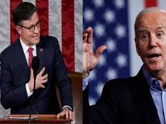 
      
      US: Biden, House Rep Mike Johnson urges Congress lawmakers
      
      