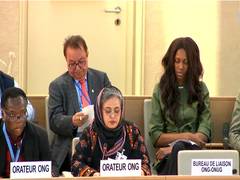 
      
      UNHRC: Activist highlights appalling conditions of Baloch people
      
      