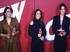 
      
      Tabu, Kareena Kapoor arrive in style at 'Crew' trailer launch
      
      