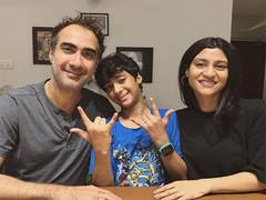
      
      Ranvir Shorey celebrates his son's birthday
      
      