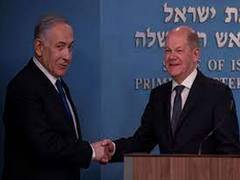 
      
      Israel PM Netanyahu meets with German Chancellor
      
      