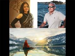 
      
      Mani Shankar and Anjali Joshi created ‘Timeless footsteps’ 
      
      